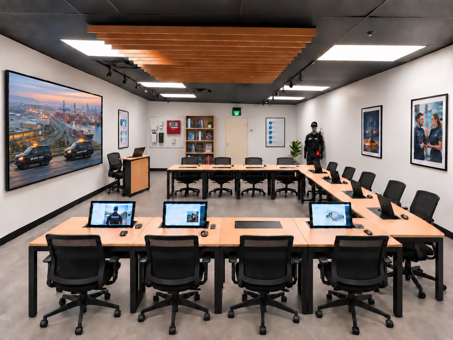 Salle de formation haute technologie du COFSE