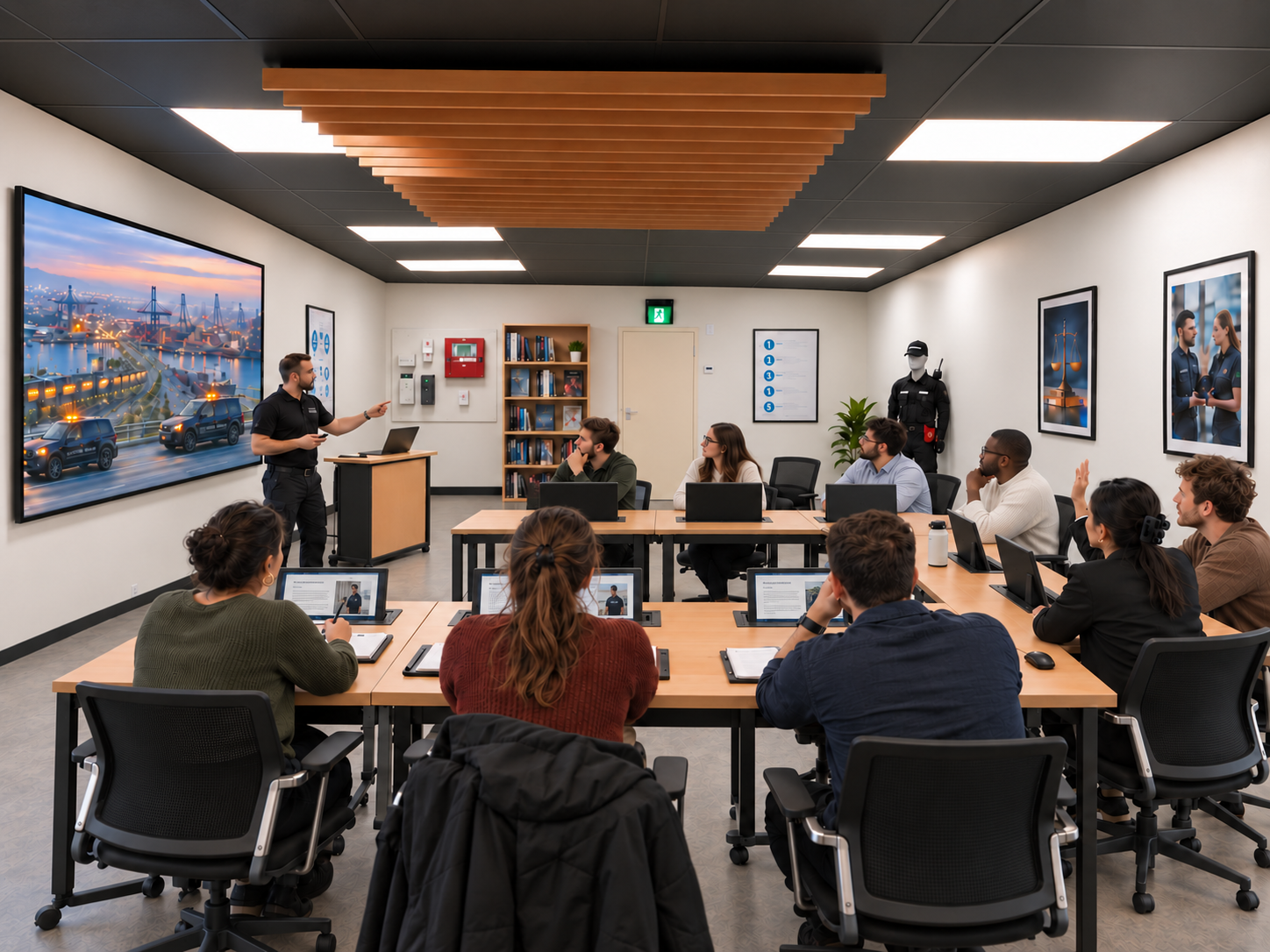 Formation de gardiennage en contrôle d’accès