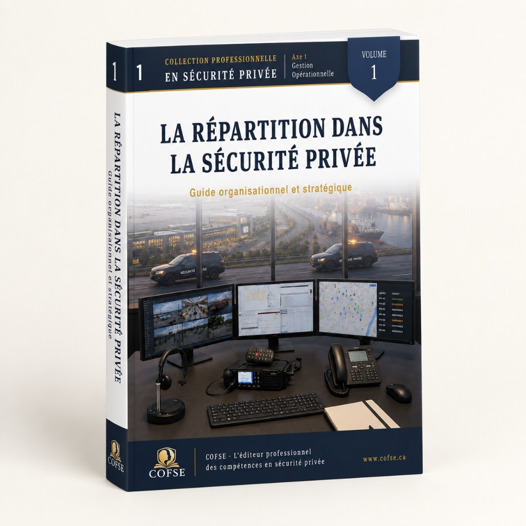Volume 1 — La répartition dans la sécurité privée